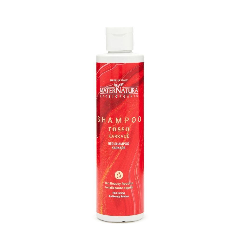Shampoo rosso karkadé, 250 ml -  Maternatura 1