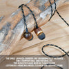 Auricolari eco-friendly Smile Jamaica nero ottone - House Of Marley