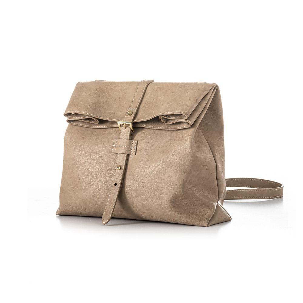 Borsa vegan a tracolla Amelia sabbia - Miomojo