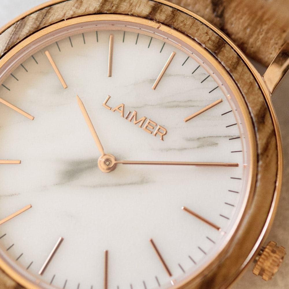 Orologio in legno donna Leona - Laimer
