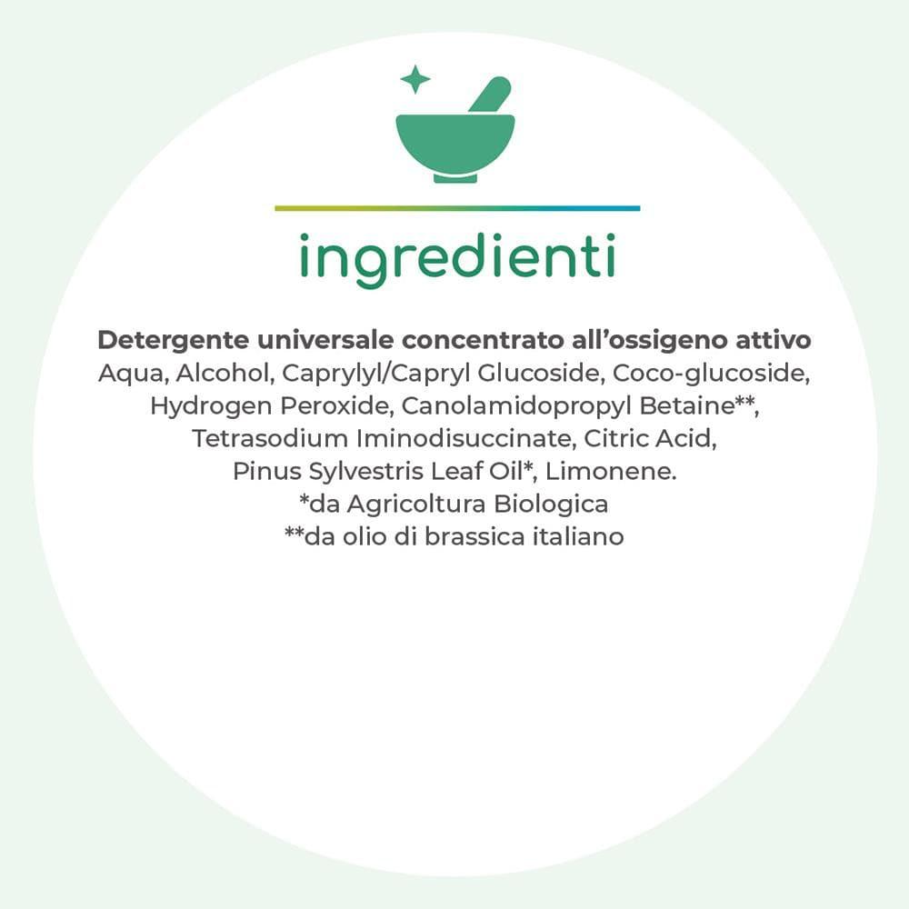 Detergente universale concentrato Solara, 1000 ml - Officina Naturae