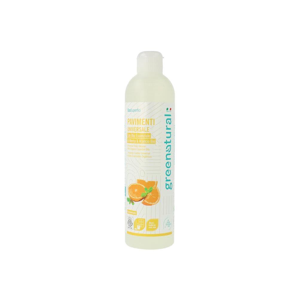 Detergente pavimenti universale con menta e arancio, 500 ml - Greenatural