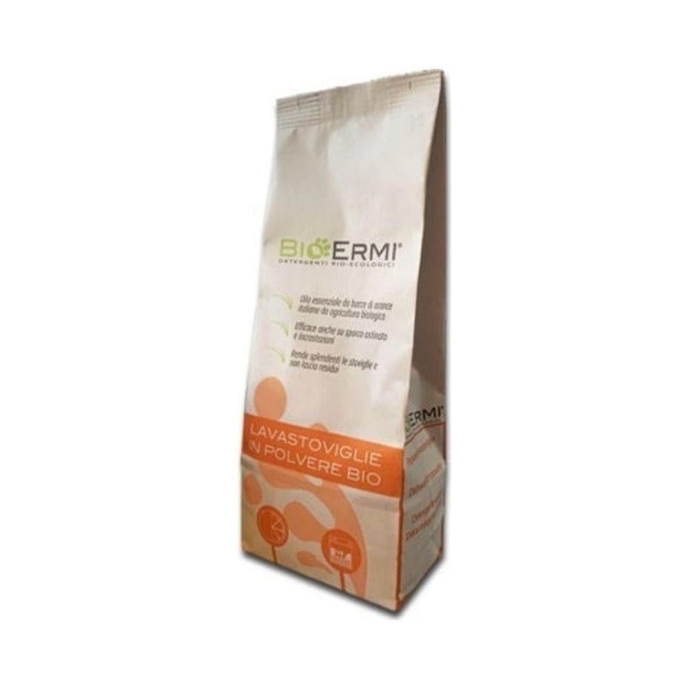 Lavastoviglie polvere biologico con arance, 500 gr - Bioermi