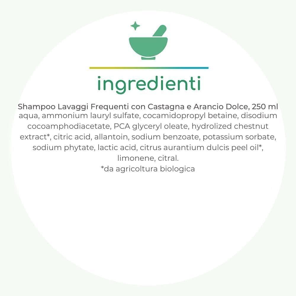 Shampoo lavaggi frequenti, 250 ml - Allegro Natura