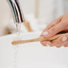 Spazzolino in bamboo neutro, setole medie - Hydrophil