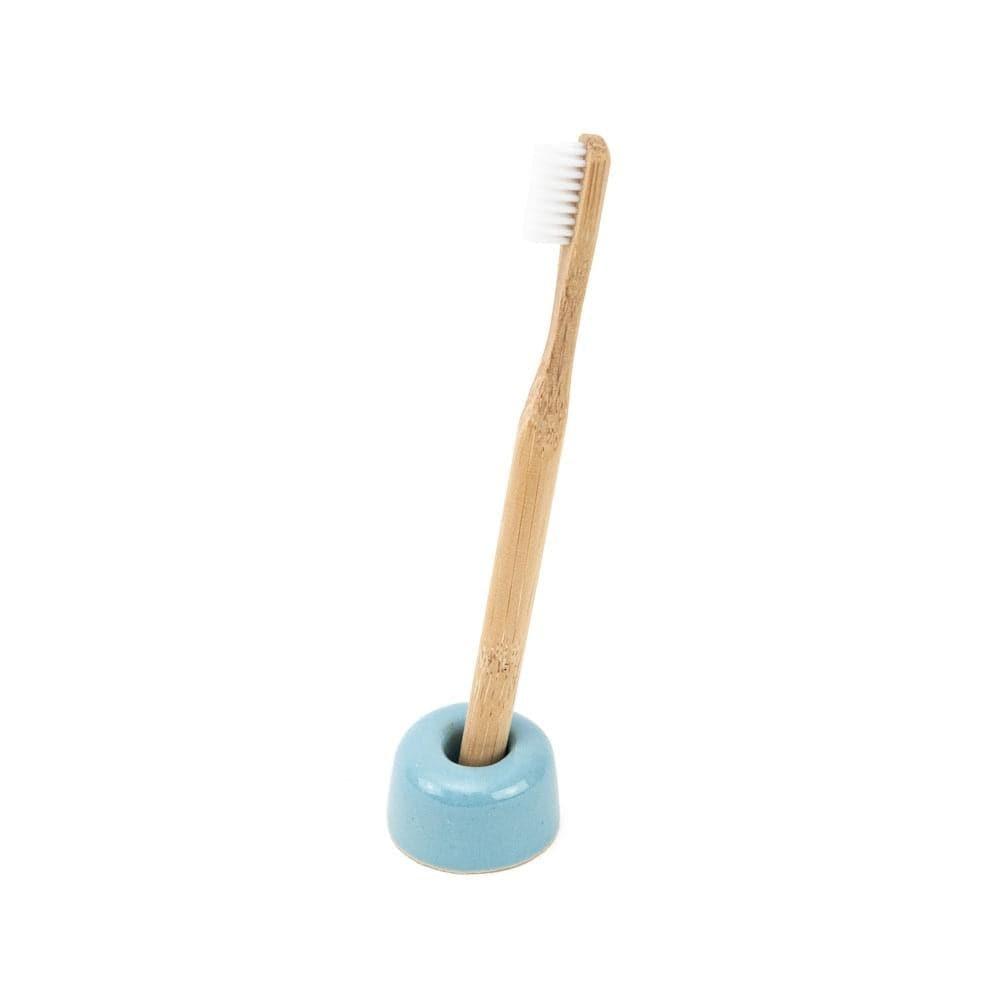 Porta spazzolino blu in ceramica - Hydrophil