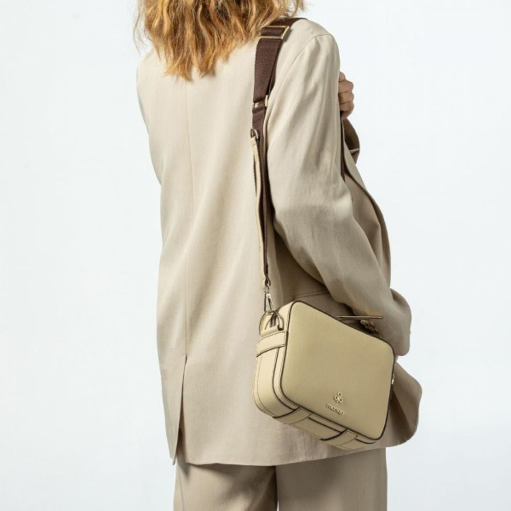 Mini borsa vegan Dalila, crema - Miomojo