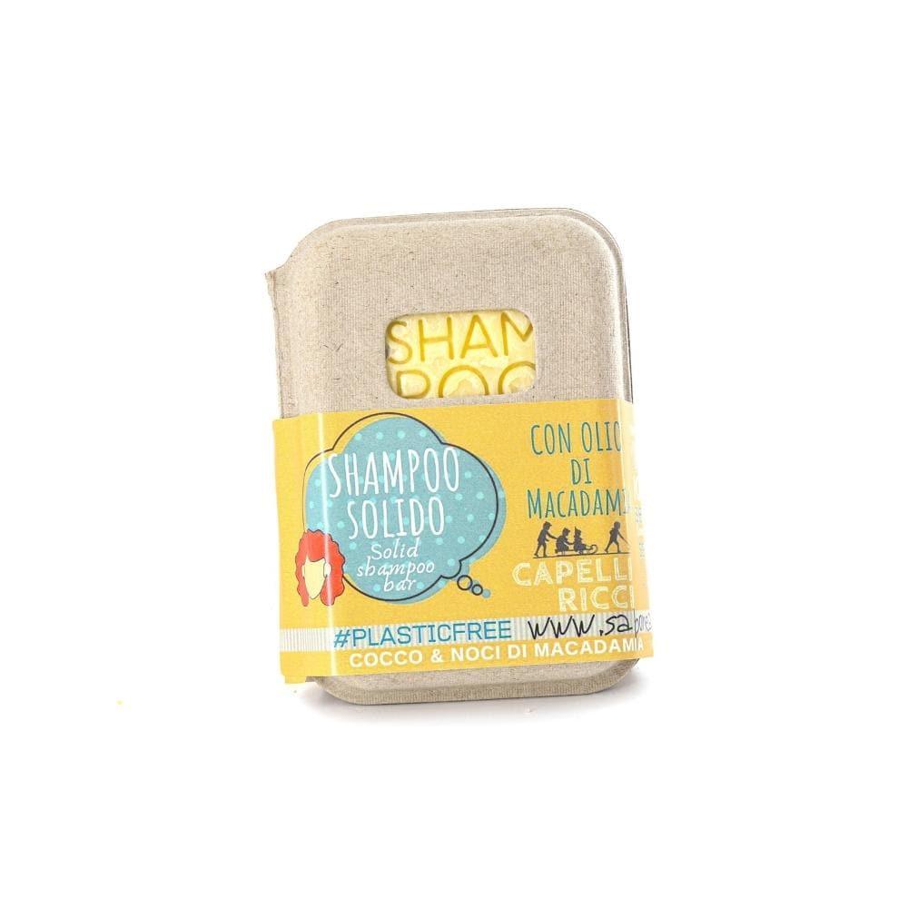 Shampoo solido per capelli ricci al cocco, 55 g - Antichi Ricordi