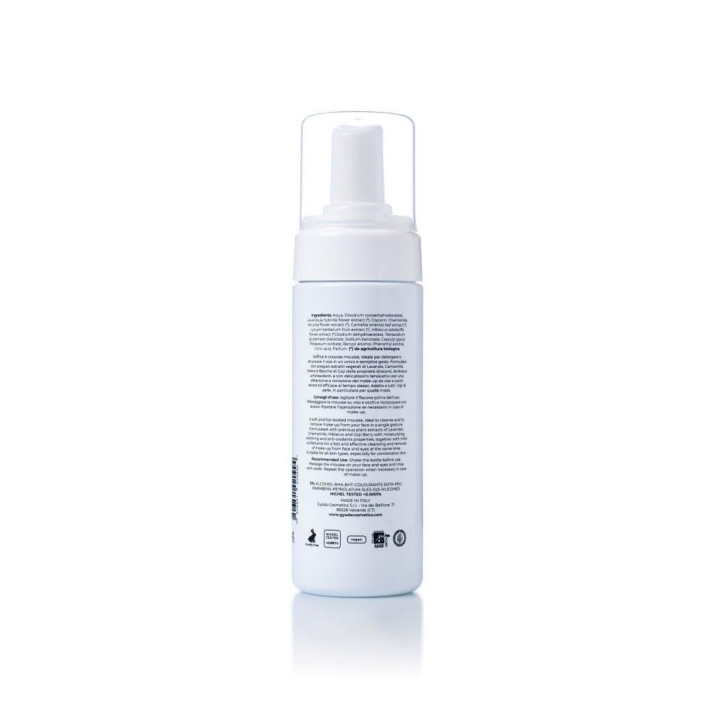 Mousse detergente e struccante, 150 ml - Gyada Cosmetics