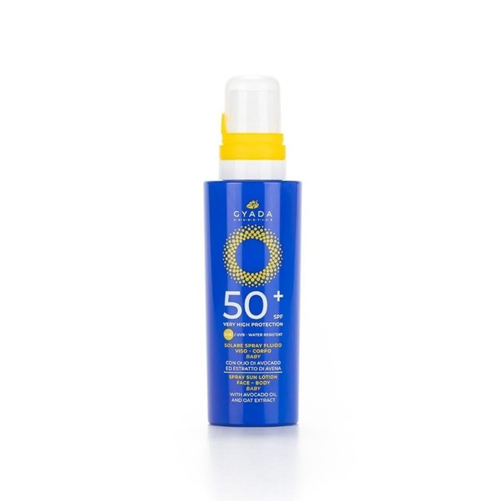 Solare spray viso corpo baby spf50+, 150 ml - Gyada Cosmetics