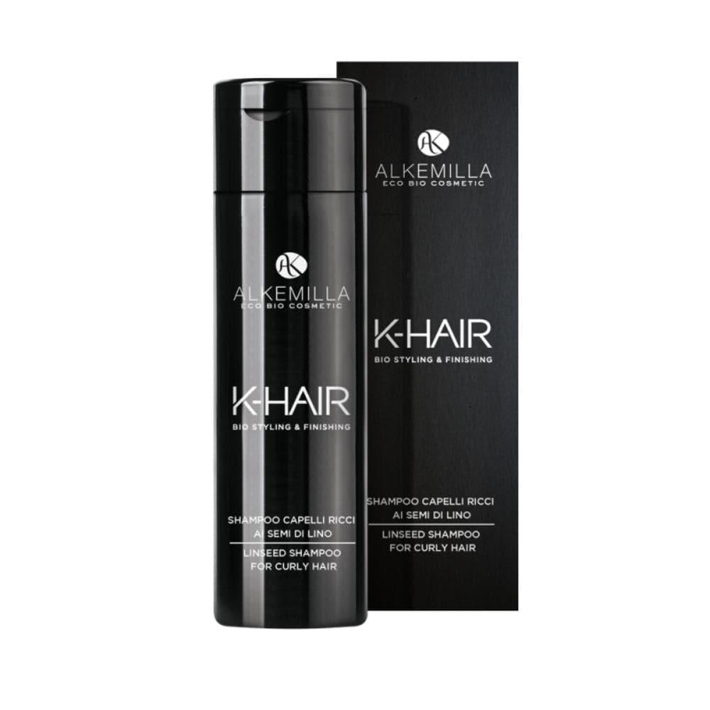 Shampoo capelli ricci semi di lino K-hair, 250 ml - Alkemilla