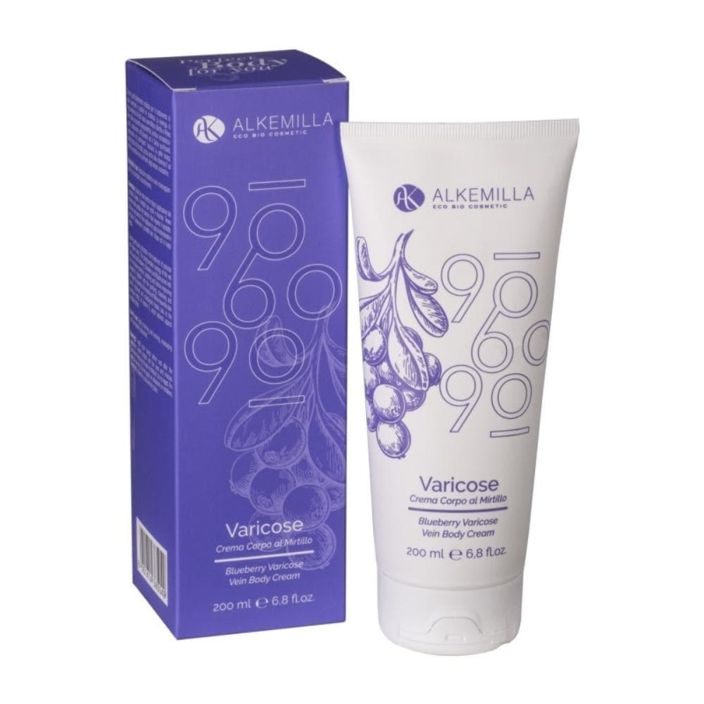 Crema al mirtillo vene varicose 90/60/90, 200 ml - Alkemilla