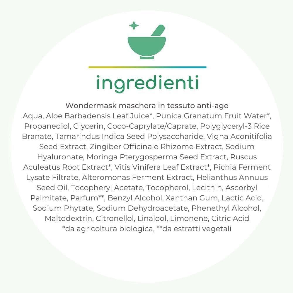 Wondermask maschera in tessuto anti-age - La Saponaria