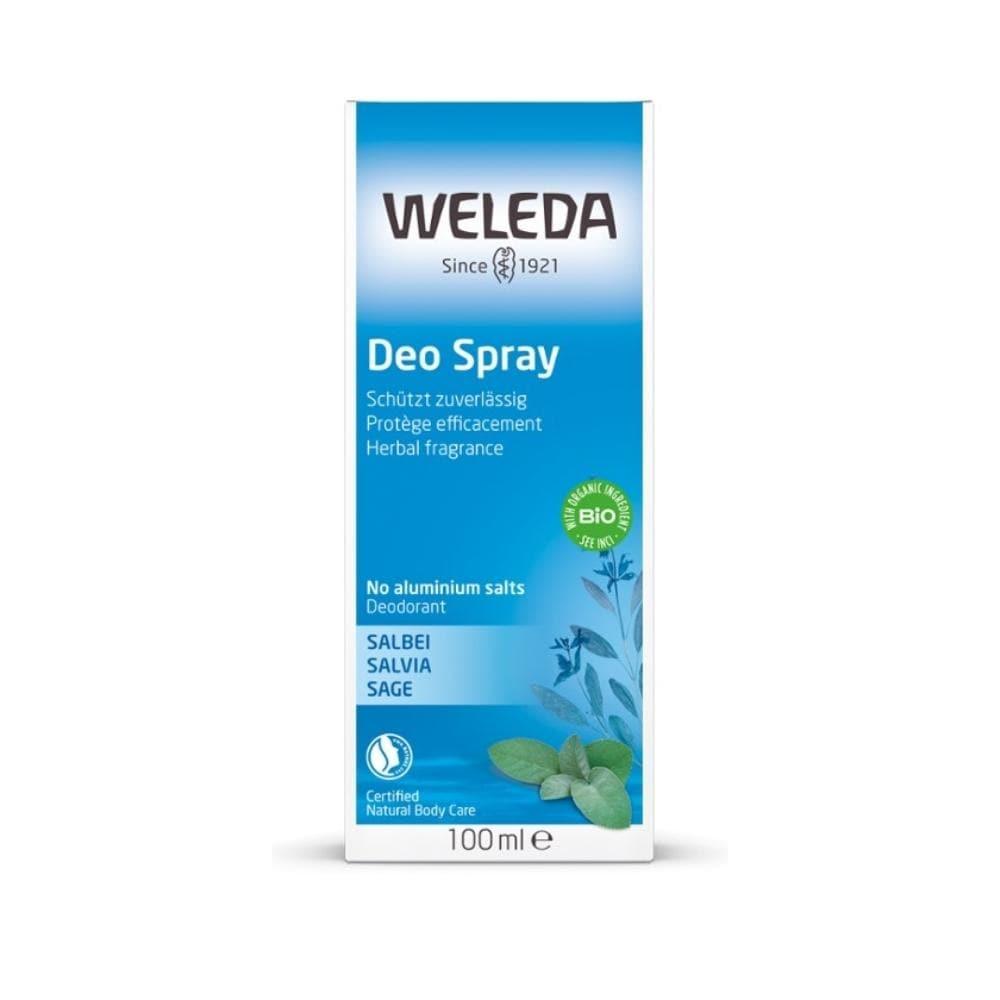 Deodorante spray salvia senza sali d'alluminio, 50 ml - Weleda