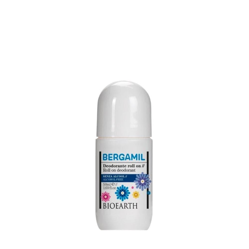 Bergamil deodorante roll-on senza alcool, 50 ml - Bioearth