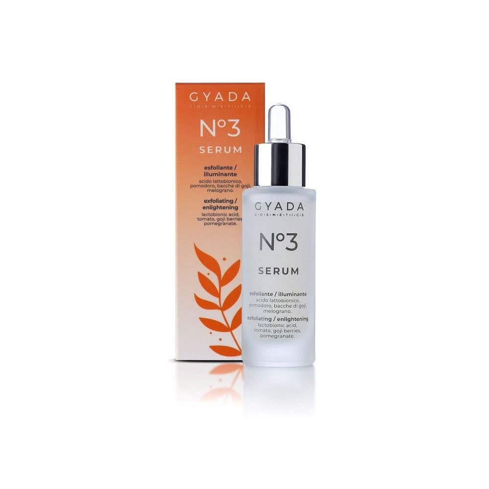 Siero Viso N. 3 esfoliante / illuminante, 30 ml - Gyada Cosmetics