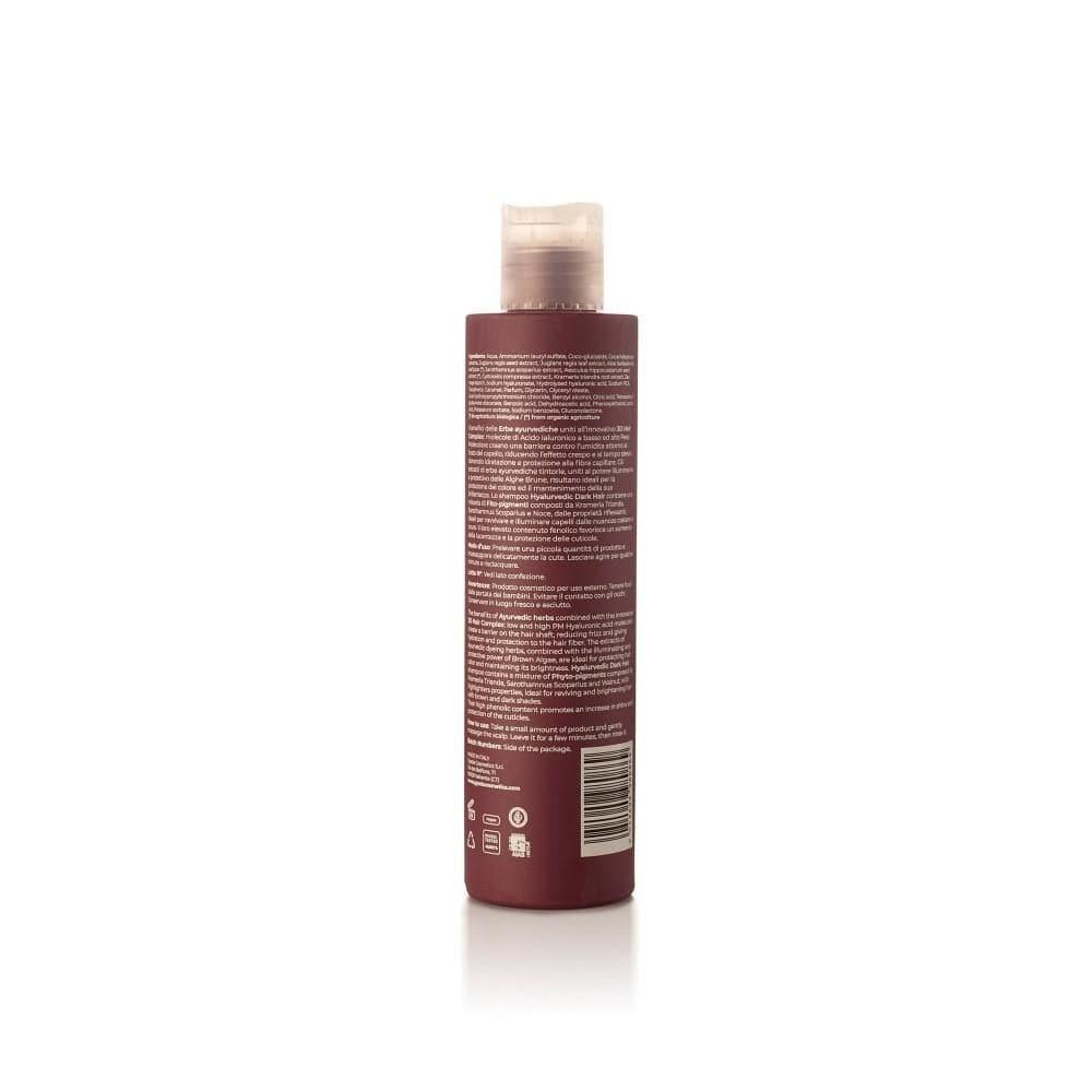 Shampoo riflessante dark hair Hyalurvedic, 200 ml - Gyada Cosmetics