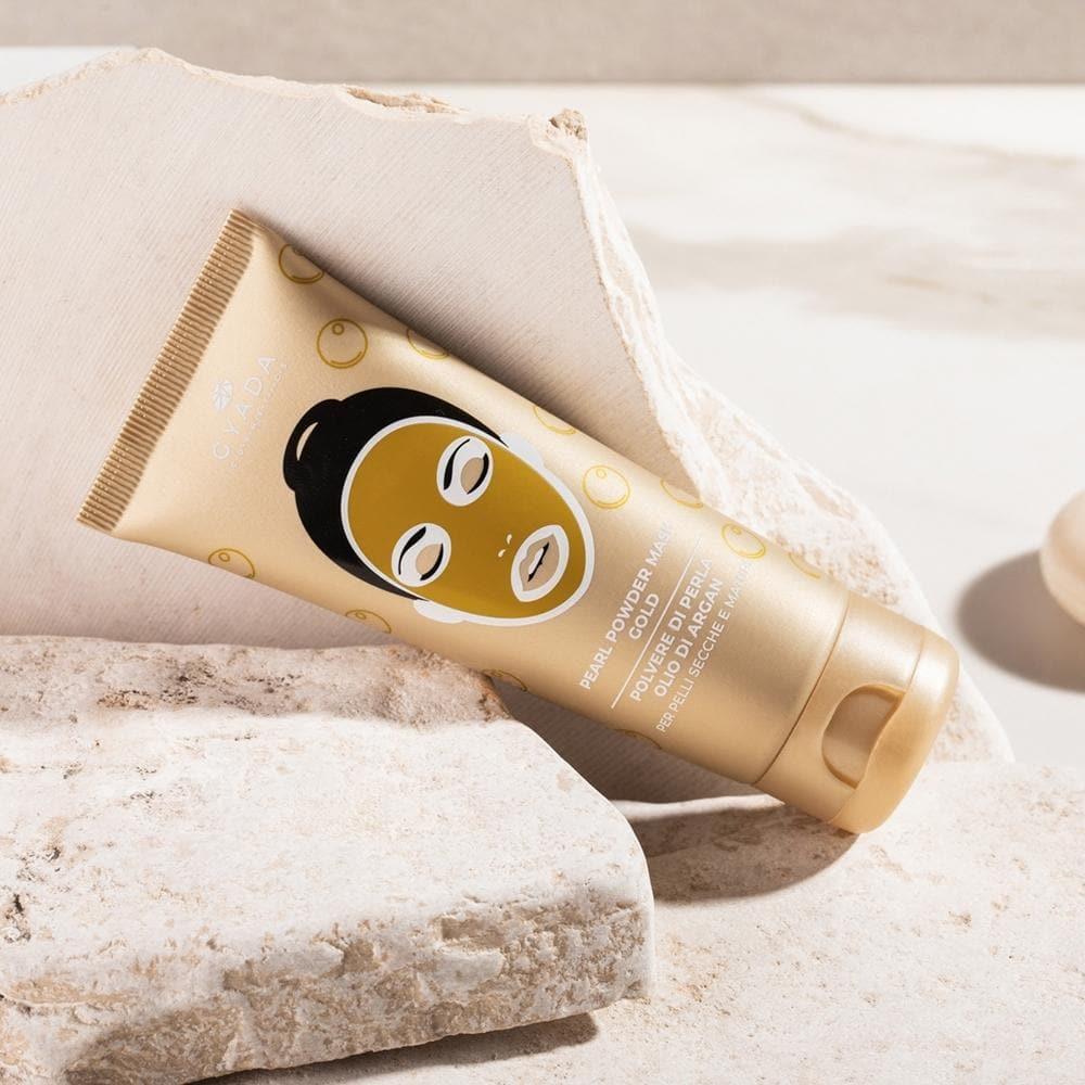 Pearl powder mask gold Face Cream Masks, 75 ml - Gyada Cosmetics