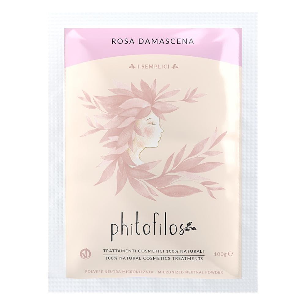 Rosa damascena in polvere I Semplici, 100 g - Phitofilos 1