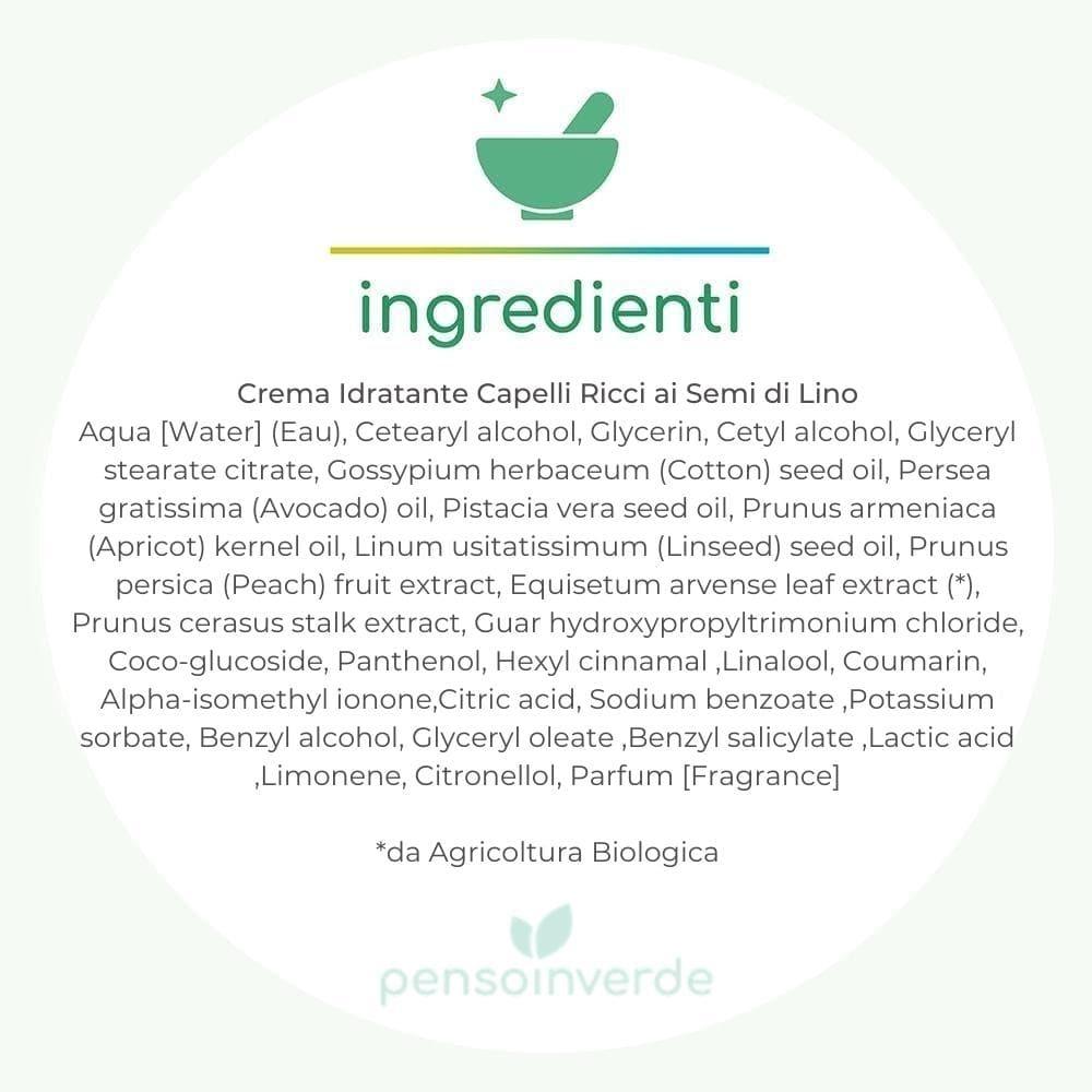 Crema Idratante Capelli Ricci ai Semi di Lino, 100 ml - Maternatura 6